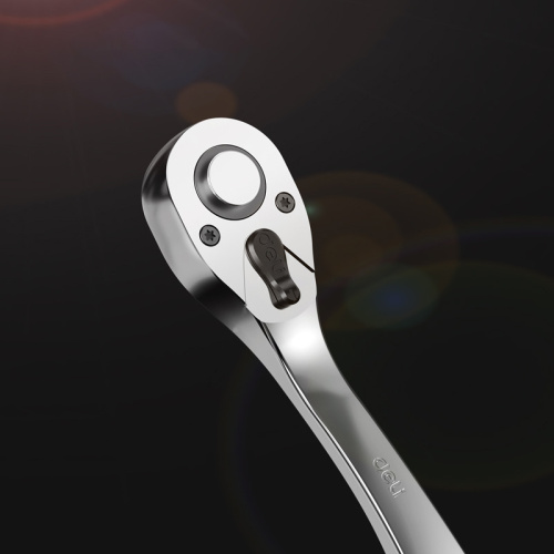 Ключ-трещотка Deli YS EDL2324 1/4", 150 мм, 72 зуба фото 7