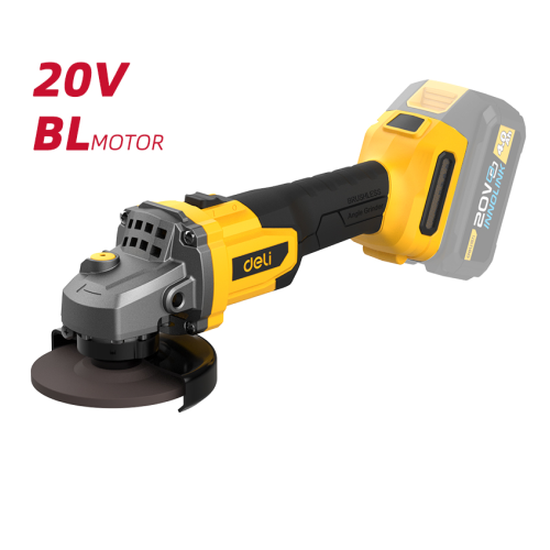 Шлифмашина угловая Deli YS EDC602Z, ,без аккумуляторов и ЗУ, 125 мм, 20 В фото 2