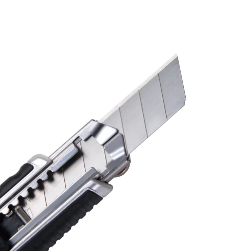 Нож строительный Miles "ZA1810G", 18 мм, усиленный фото 10