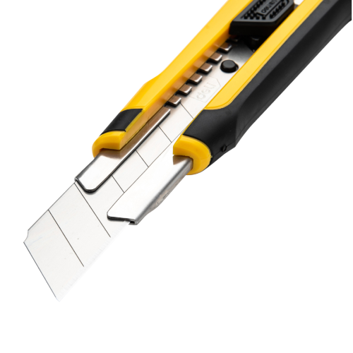 Нож строительный Deli YS EDL025, 25 мм, усиленный фото 2