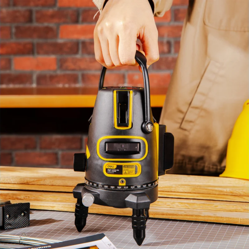 Уровень Deli YS EDL332303, лазерный, 3 линии, зеленый луч фото 4