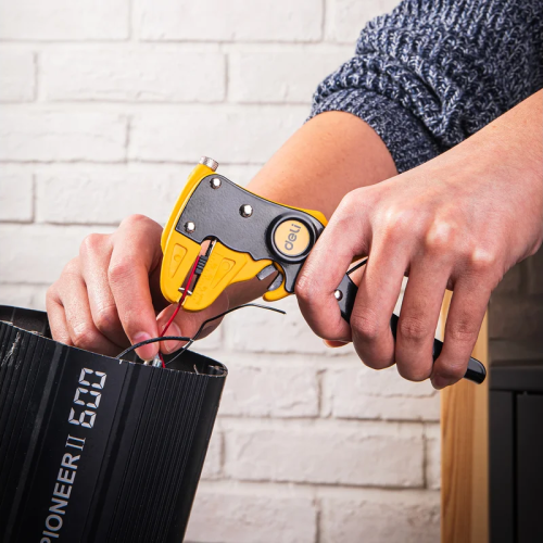 Инструмент для снятия изоляции Deli YS EDL2003, 165 мм, 0.5-6 мм фото 5