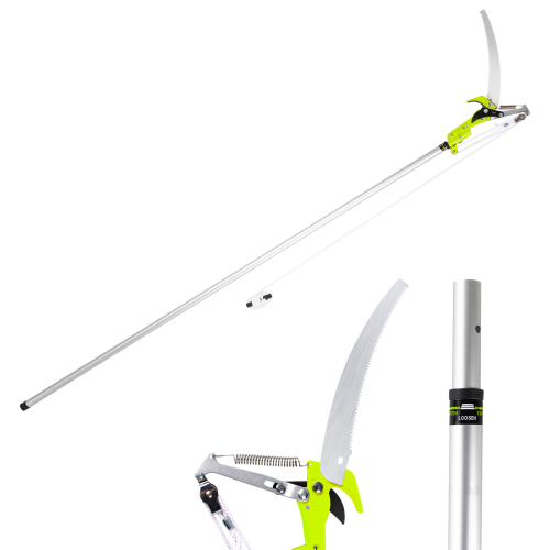 Высоторез-сучкорез штанговый Deli GS EDL580512, 235-410 см, телескопическая рукоятка фото 3