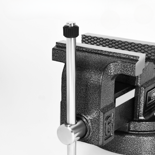 Тиски стальные Deli YS EDL2904Z, поворотные, с наковальней, 4"-100 мм фото 6