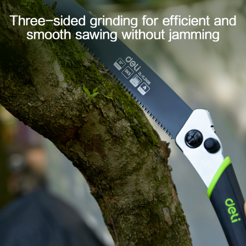 Пила садовая Deli GS EDL-YL2405, 203 мм, складная фото 4