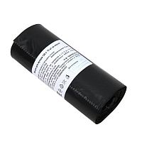 Мешки для мусора 120 л, 40 мкм, 69 х 105 см, 10шт/рулон, черный