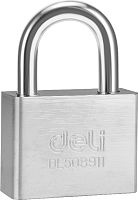 Замок навесной Deli YS EDL508911 50 мм, автомат, 4 ключа