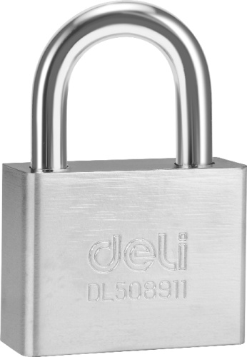 Замок навесной Deli YS EDL508911 50 мм, автомат, 4 ключа