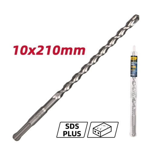 Бур по бетону "Deli YS EDH-Y10210", 10 x 210 мм, SDS-PLUS фото 2