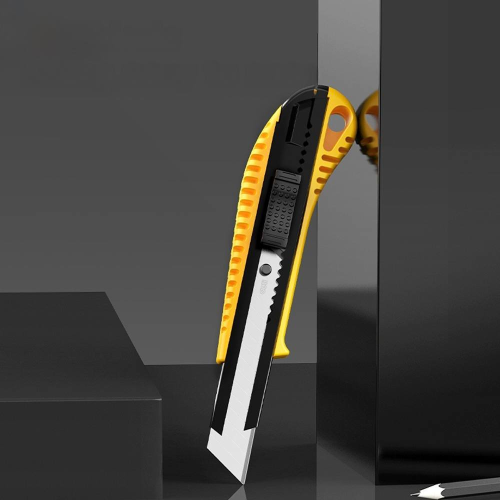 Нож строительный Deli YS EDL003B, 18 мм, универсальный, 24 шт./упак. фото 2