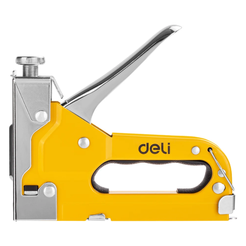 Набор механический степлер и скоборасшиватель Deli YS EDL238105, 3-в-1+ комплект скоб, кейс фото 3