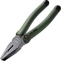 Плоскогубцы Deli HS EHT2007L 180 мм, Soft Touch, зеленый