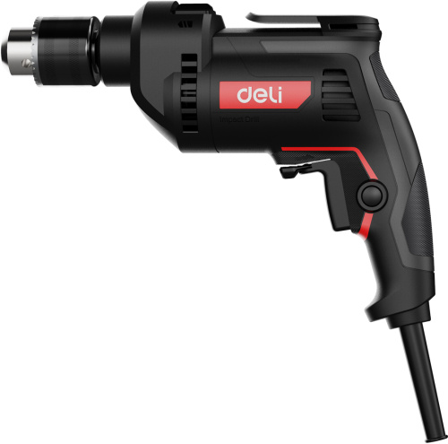 Дрель ударная Deli RS EDE-CZ13-1E 680 Вт, 3000 об/мин, 1 скорость фото 4
