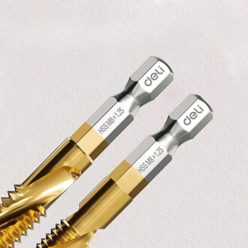 Набор сверл по металлу Deli YS EDH-TAP006-ED1, 3-10 мм, 6 шт. фото 3