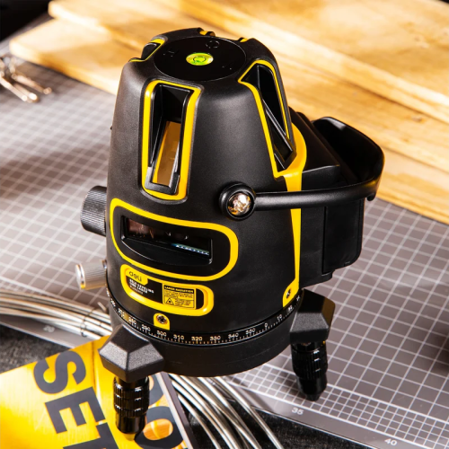 Уровень Deli YS EDL332303, лазерный, 3 линии, зеленый луч фото 3