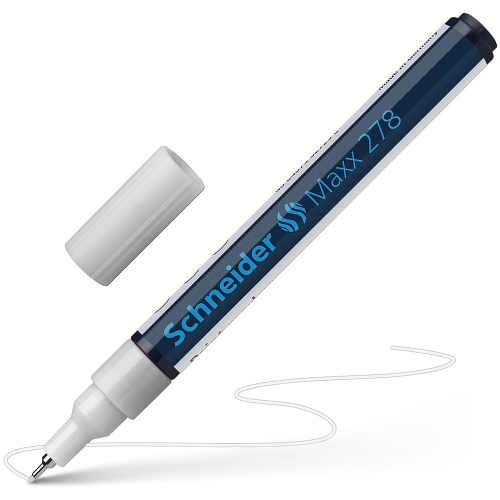 Маркер перманентный на нитрокраске "Schneider Maxx 278" фото 2