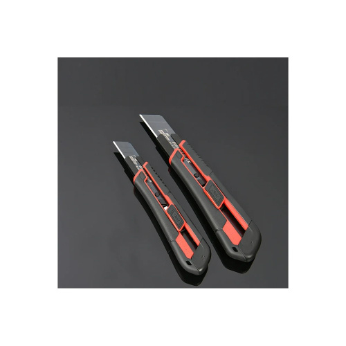 Нож строительный Deli YS EDL025G, 25 мм, универсальный фото 3 Нож строительный Deli YS EDL025G, 25 мм, универсальный фото 3