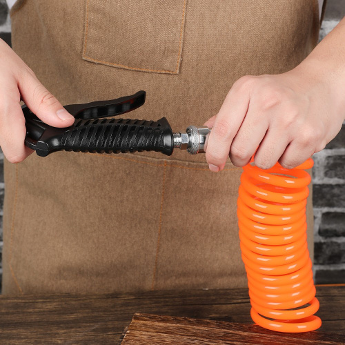 Пистолет для продувки Deli YS EDL7631, 250 мм., черный фото 5