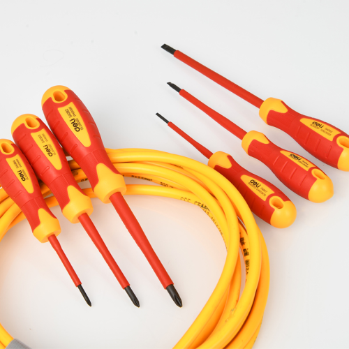 Набор диэлектрических отверток Deli YS EDL510006T, 3 SL, 3 PH фото 5