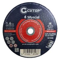 Диск отрезной по металлу CUTOP SPECIAL T41-230x1.6x22.2 мм