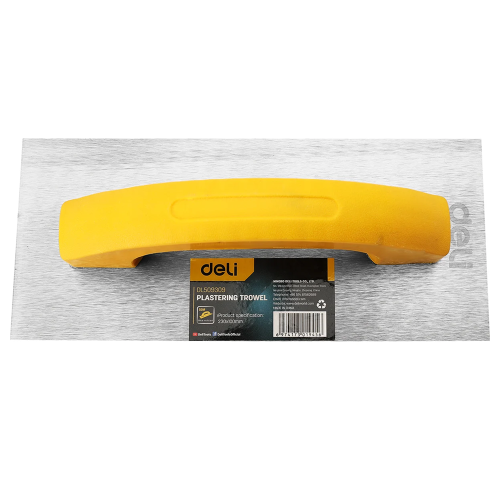 Гладилка Deli YS EDL509309, нержавеющая, 230 x 100 мм, 2-х компонентная рукоятка фото 3