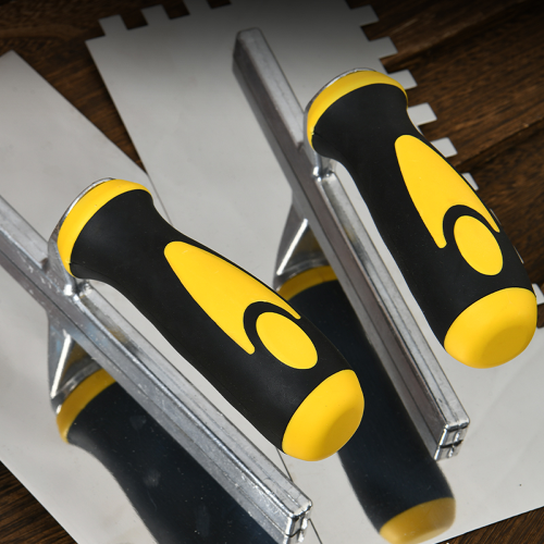 Гладилка  Deli YS EDL509321, нержавеющая, 280 x 130 мм, зуб 10 x 10 мм фото 4