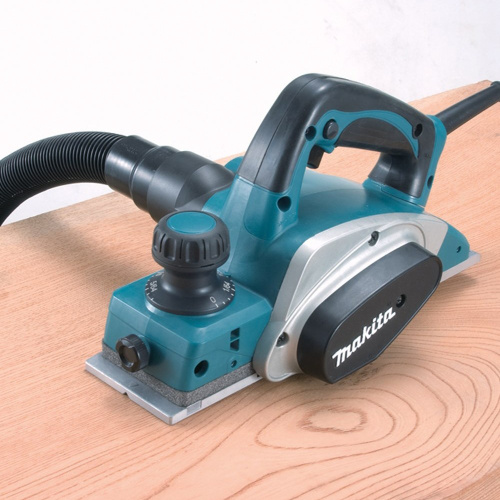 Рубанок электрический MAKITA KP0800, 620 Вт, 82 мм, 0-2.5 мм фото 9