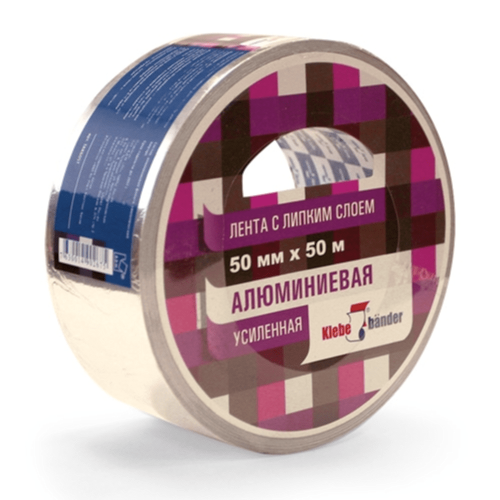Лента алюминиевая 50мм х 50м Klebebander TAK504T в и/у
