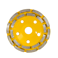 Чашка алмазная по бетону Deli YS EDH-JML125-E2, 125 x 22.2 мм, двухрядная
