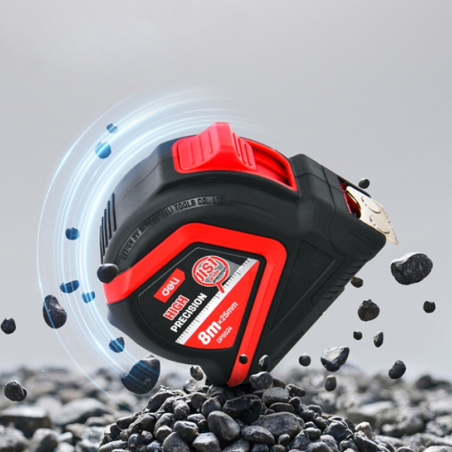 Рулетка Deli RS EDP5524, 8 м х 25 мм, нейлоновое покрытие фото 2