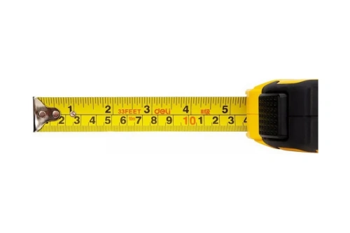 Рулетка Deli YS EDL3799 10 м/25 мм фото 9