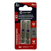 Бита стальная CUTOP C06011, TORX T30х50мм, 2 шт/упак