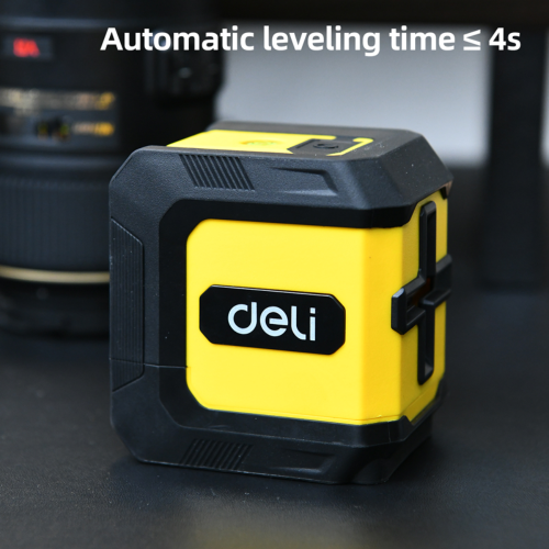 Уровень Deli YS EDL332102, лазерный, 2 линии, красный луч фото 3