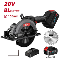Пила дисковая Deli RS EDE-YJ20-1D4, коробка