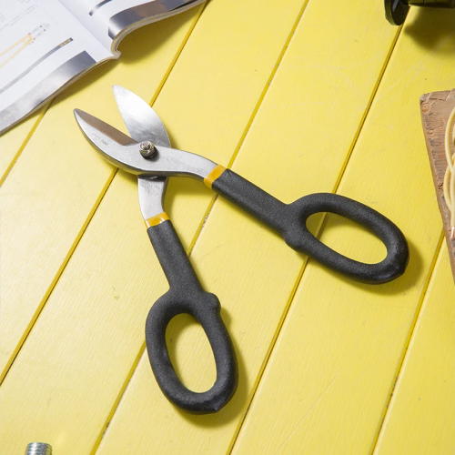 Ножницы Deli YS EDL25910, по металлу, 250 мм, черный фото 3