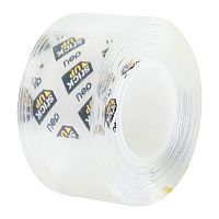 Клейкая лента двусторонняя "Deli" монтажная 25.4x1.5 мм/м