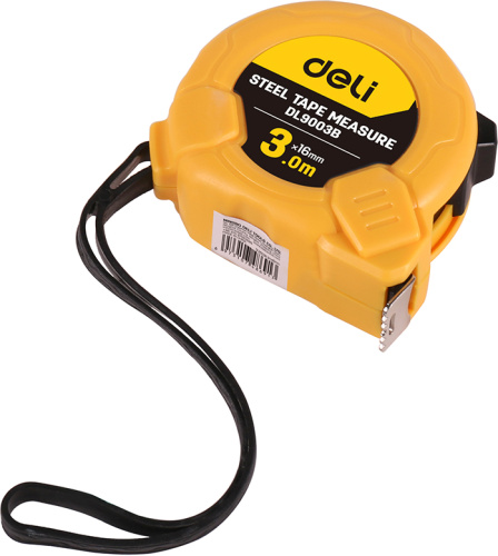 Рулетка Deli YS EDL9003B 3 м х 16 мм фото 4