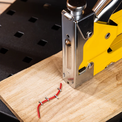 Степлер Deli YS EDL1313, механический, 3-в-1 + комплект скоб (П, U, T) фото 6