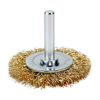 Щетка для дрели Deli YS EDH-GSS075-E3, плоская, проволочная