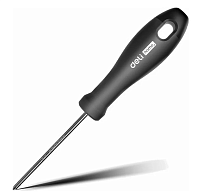 Отвертка Deli HS EHT1203 PH0x75 мм, Soft Touch, черный