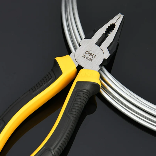 Плоскогубцы Deli YS EDL0002, 180 мм, 2-х компонентные рукоятки фото 3 Плоскогубцы Deli YS EDL0002, 180 мм, 2-х компонентные рукоятки фото 3