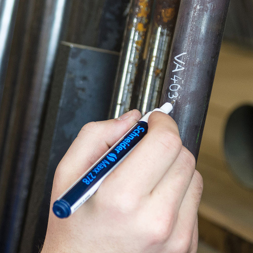 Маркер перманентный на нитрокраске "Schneider Maxx 278" фото 3