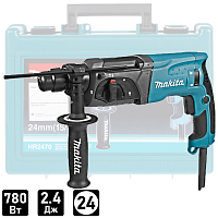 Перфоратор MAKITA HR2470, 780 Вт, 2.4 Дж, SDS-plus