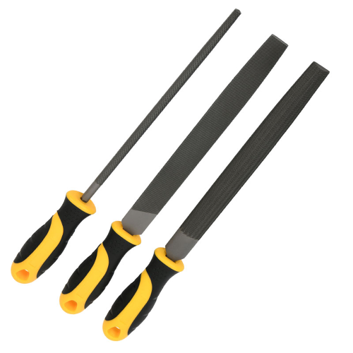 Набор напильников Deli YS EDL353083, 3 шт, 200 мм