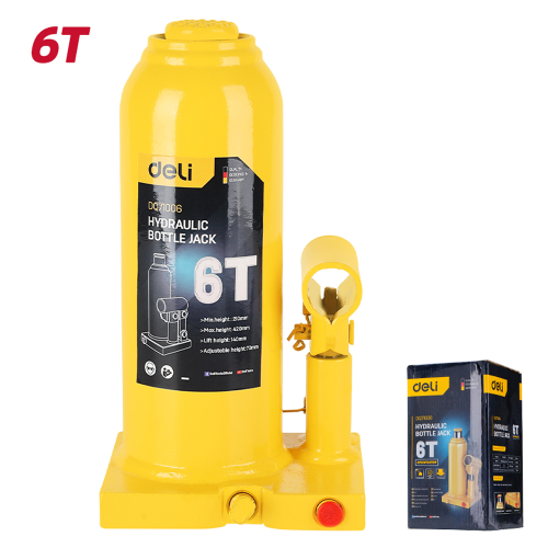 Домкрат бутылочный Deli YS EDQ71006, 6 т фото 2