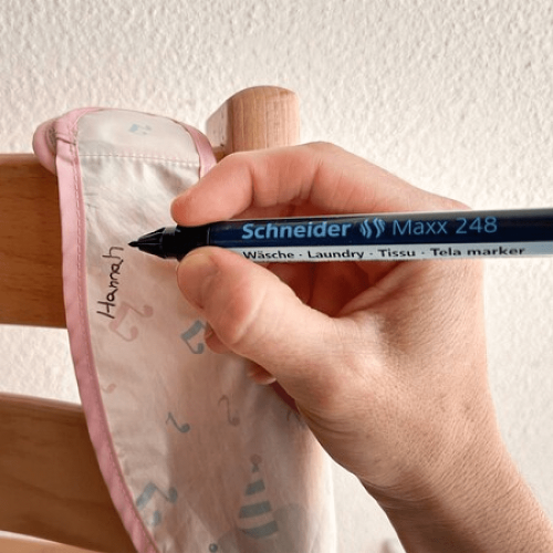 Маркер для белья "Maxx 248", черный, блистер фото 5