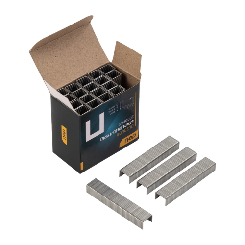 Набор механический степлер и скоборасшиватель Deli YS EDL238105, 3-в-1+ комплект скоб, кейс фото 16