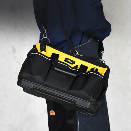 Сумка для инструментов Deli YS DL586120, 410 x 220 x 250 мм, 13 карманов фото 3