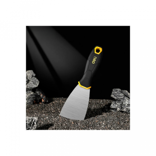 Шпатель нержавеющий, Deli YS EDL-HD2-5, 63 мм, ручка 2K фото 2