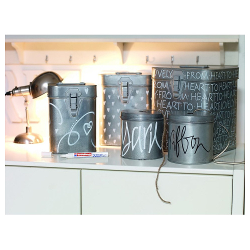 Маркер перманентный на нитрокраске Edding "750" фото 4